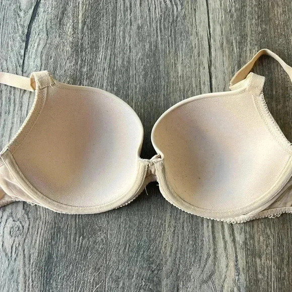 Wacoal Bra White Cream La Femme Contour Bra Size 34D Smooth Contour - Picture 7 of 9